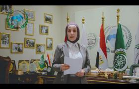 المستشارة / ايات محمود رئيس محكمة النقض وعضو الاتحاد العربى لمكافحة التزوير والتزييف